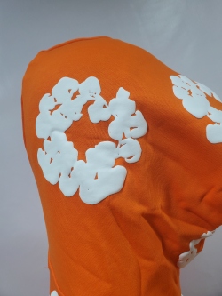 Denim Tears The Cotton Wreath Sweatshirt Orange Hoodie review Stockxkicks 04