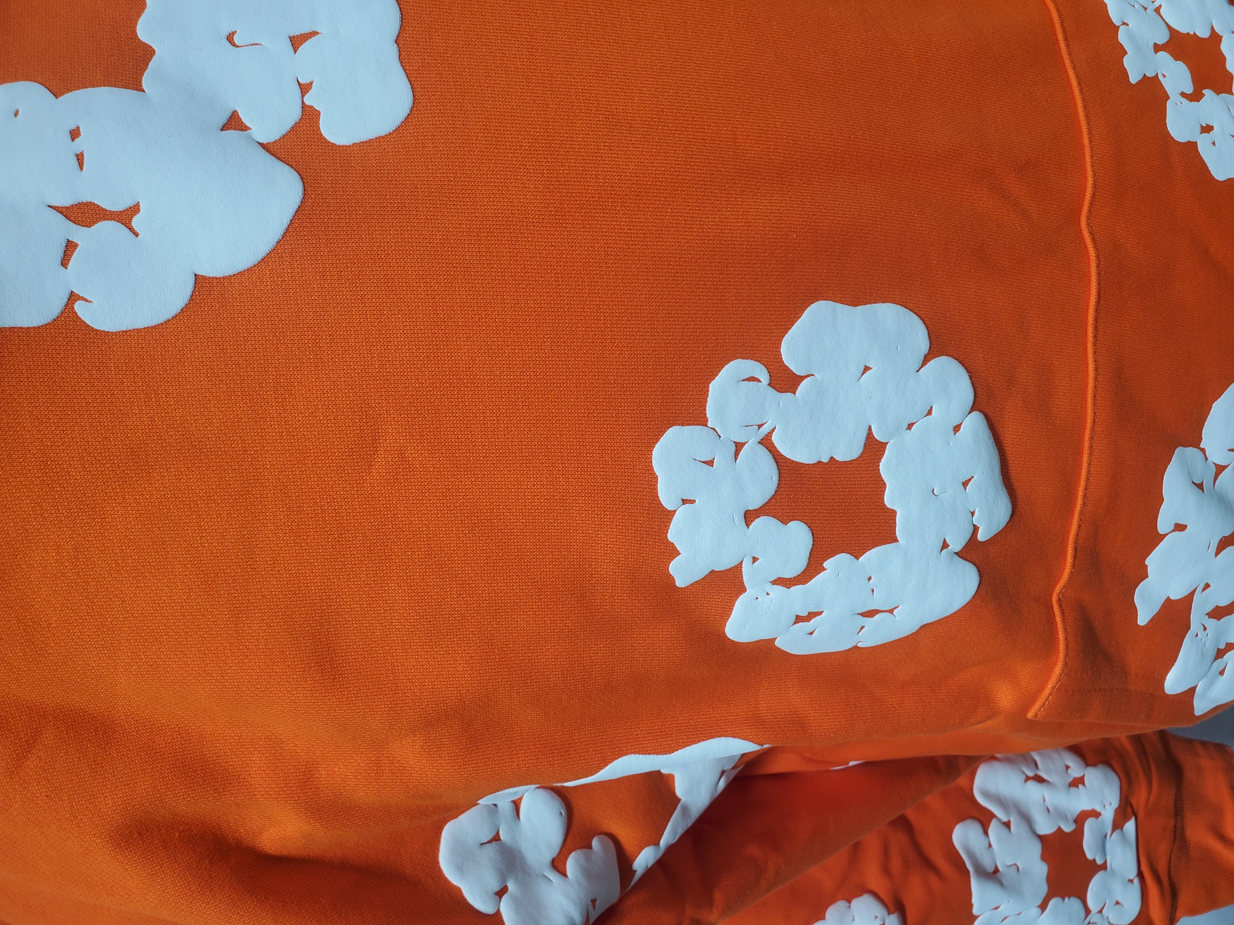 Denim Tears The Cotton Wreath Sweatshirt Orange Hoodie review Stockxkicks 02