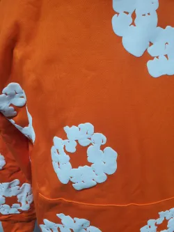 Denim Tears The Cotton Wreath Sweatshirt Orange Hoodie review Stockxkicks 03