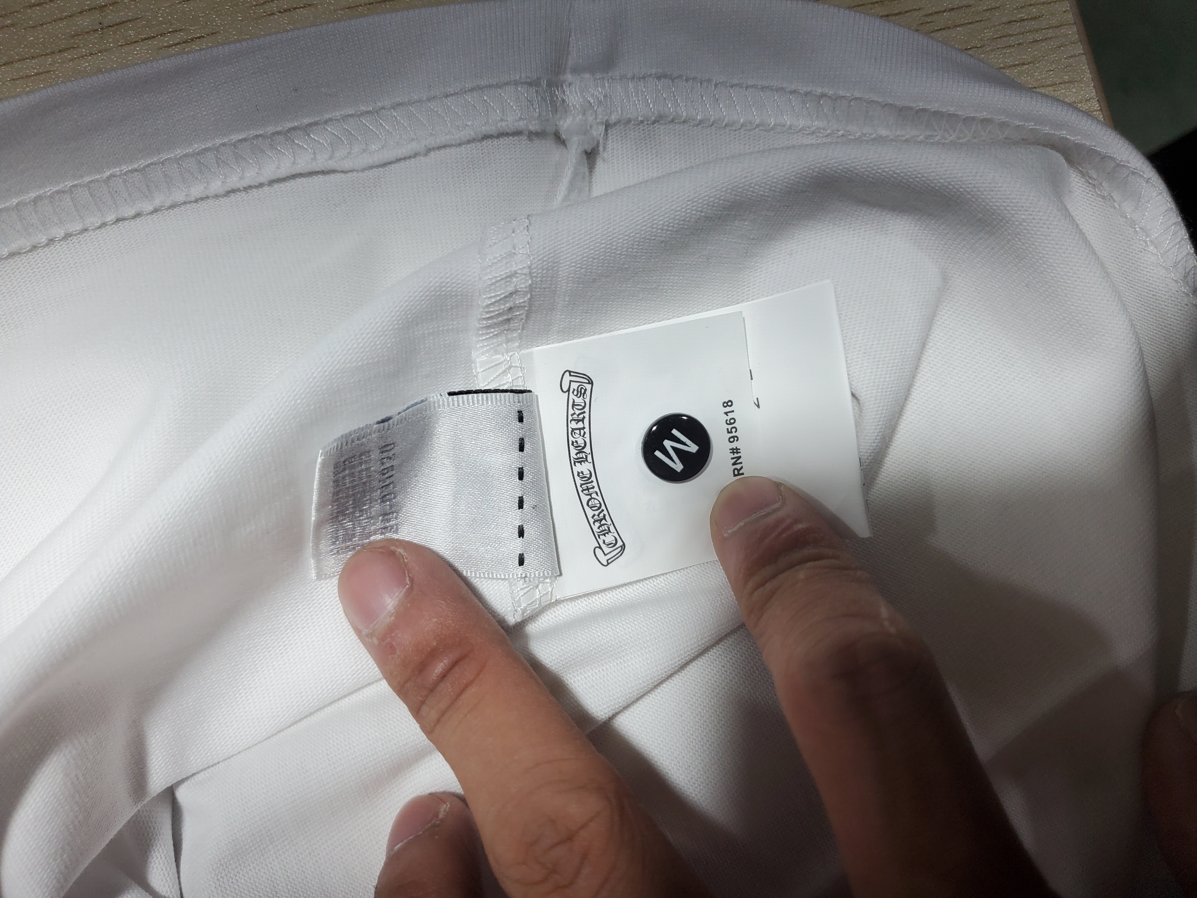 CHROME HEARTS T Shirt K6110 review Stockxkicks 02