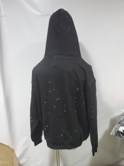 Sp5der VVS Hoodie Black YZ GE961 review Stockxkicks 05