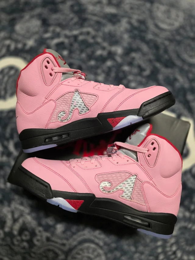 PK God Batch Air Jordan 5 Retro x Awake NY 'Arctic Pink' DV4982-600 review Santiago Saravia