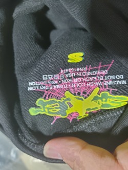 Black Sp5der Worldwide Tracksuit review Stockxkicks order QC photos are for reference only 01