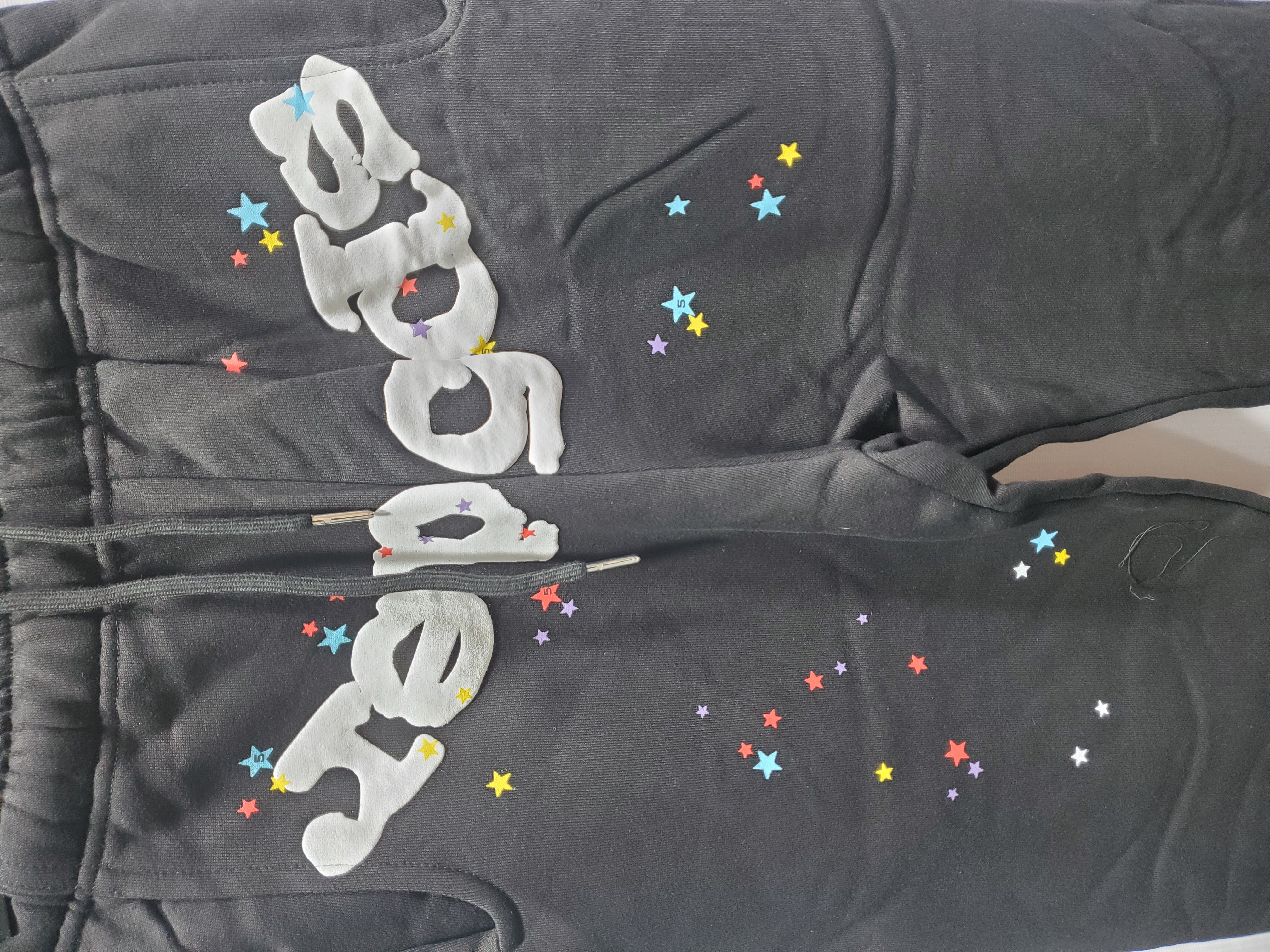 Black Sp5der Worldwide Tracksuit review Stockxkicks order QC photos are for reference only 06