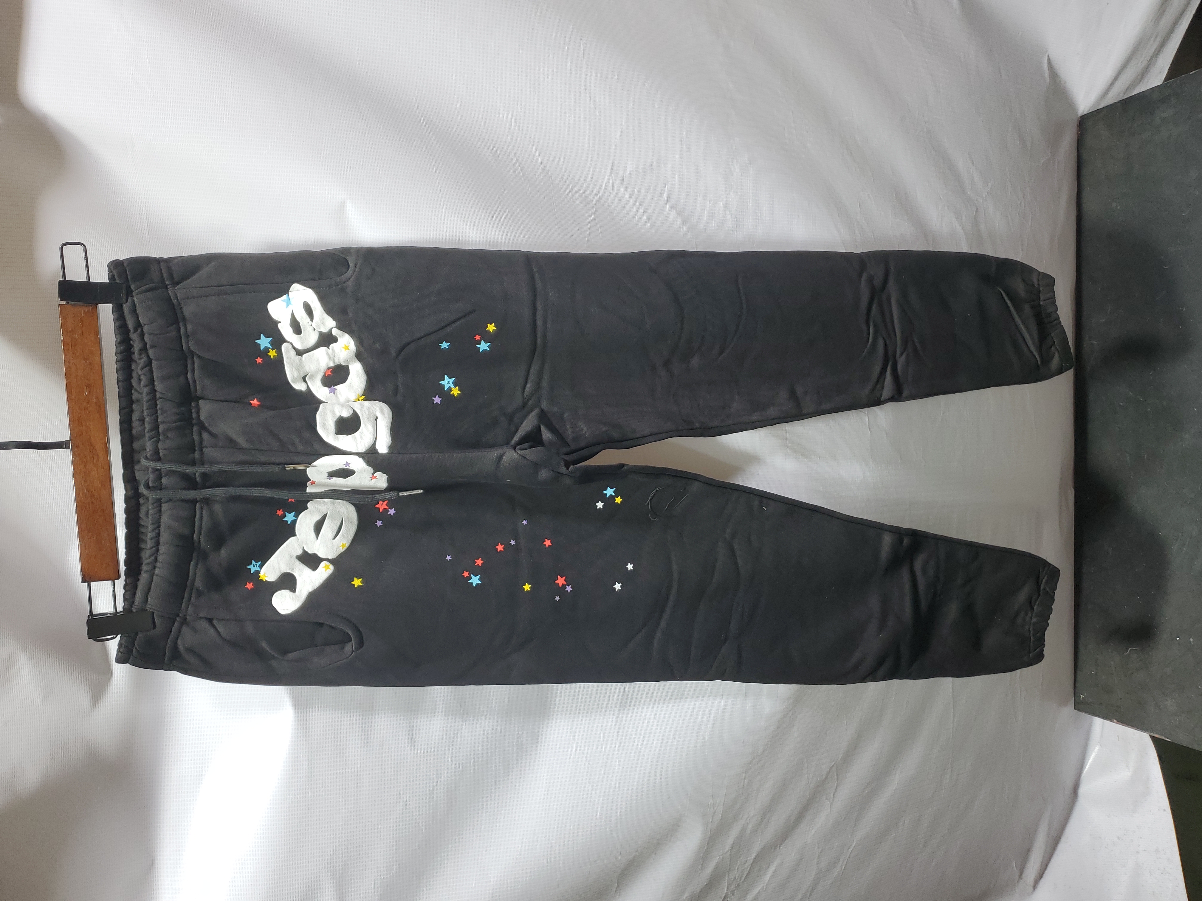 Black Sp5der Worldwide Tracksuit review Stockxkicks order QC photos are for reference only 05