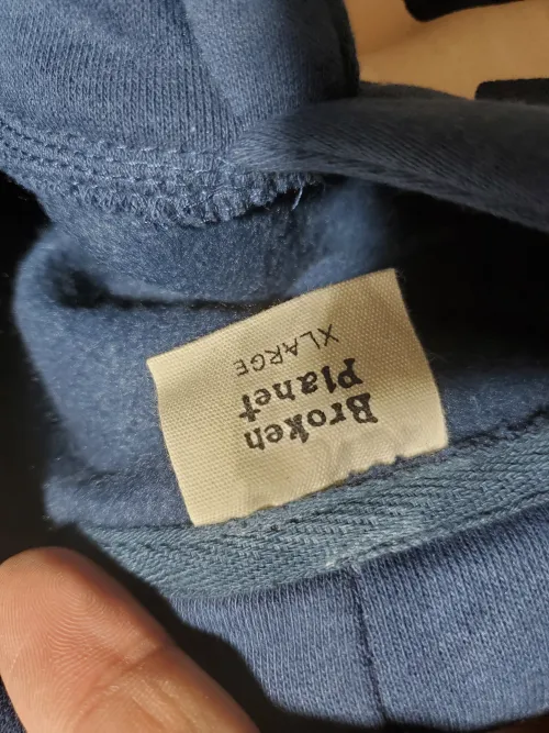 Broken Planet Into the Abyss Blue Hoodie CK241030 review 