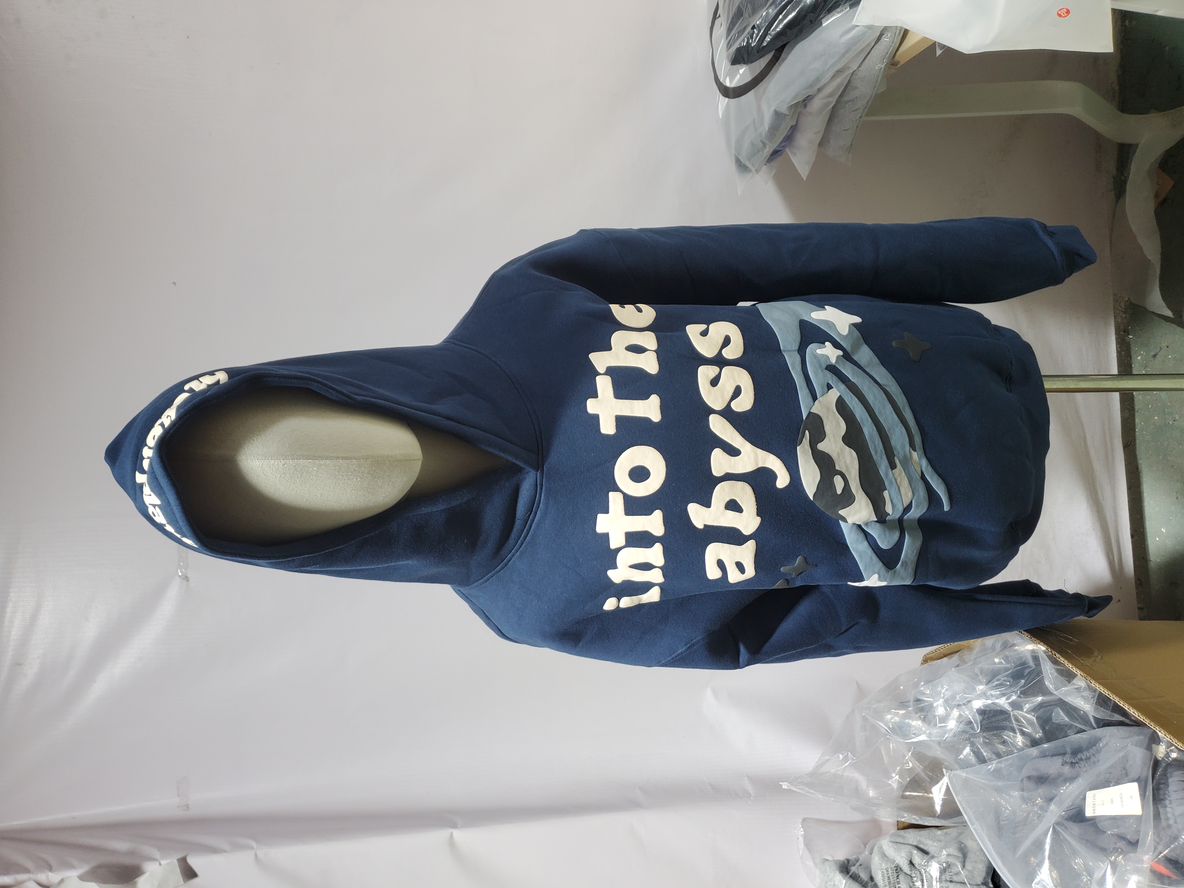 Broken Planet Into the Abyss Blue Hoodie CK241030 review Stockxkicks 01