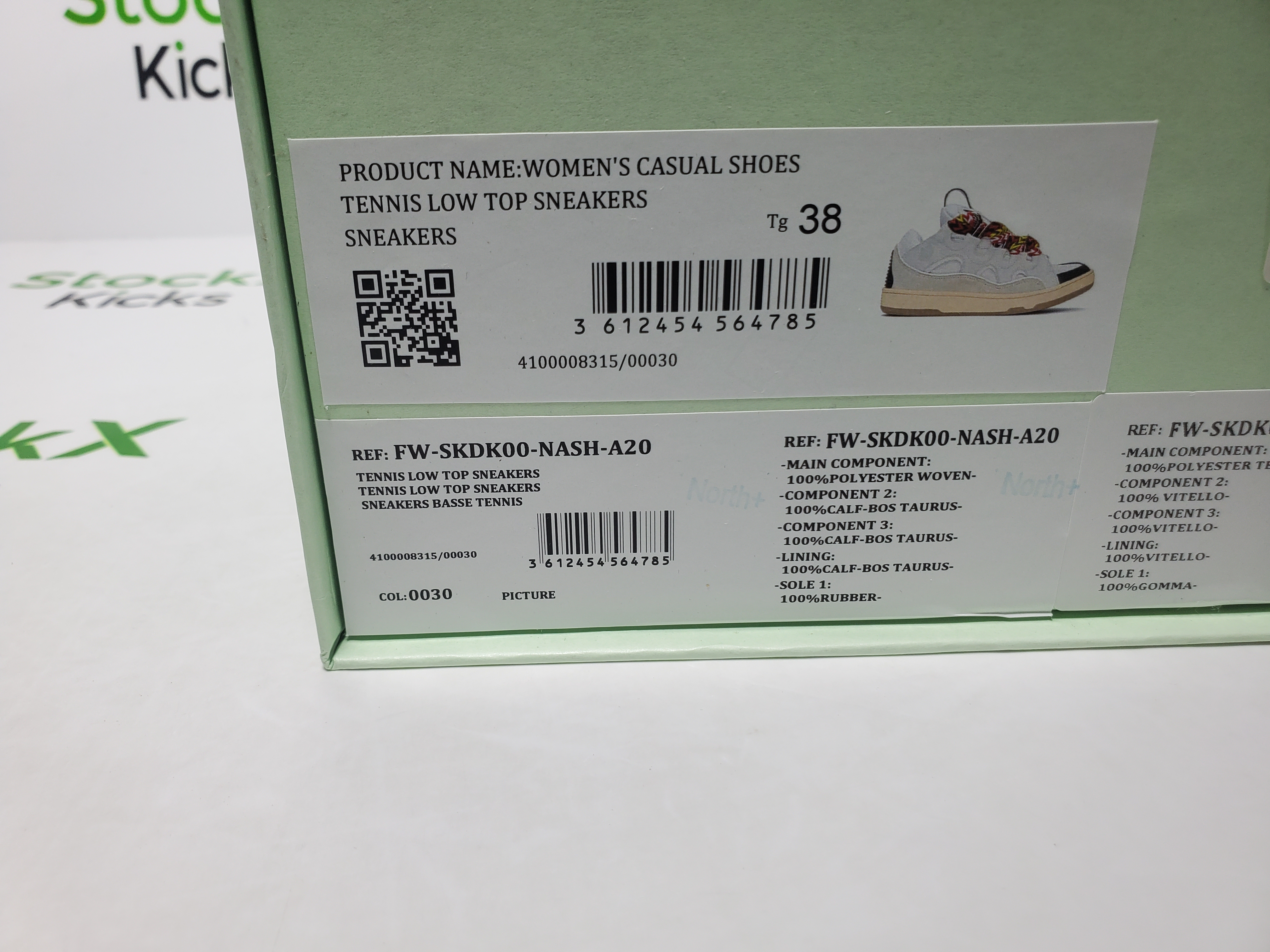 Lanvin Leather Curb White Ivory FM-SKRK11-DRAG-A2000 review Stockxkicks 00