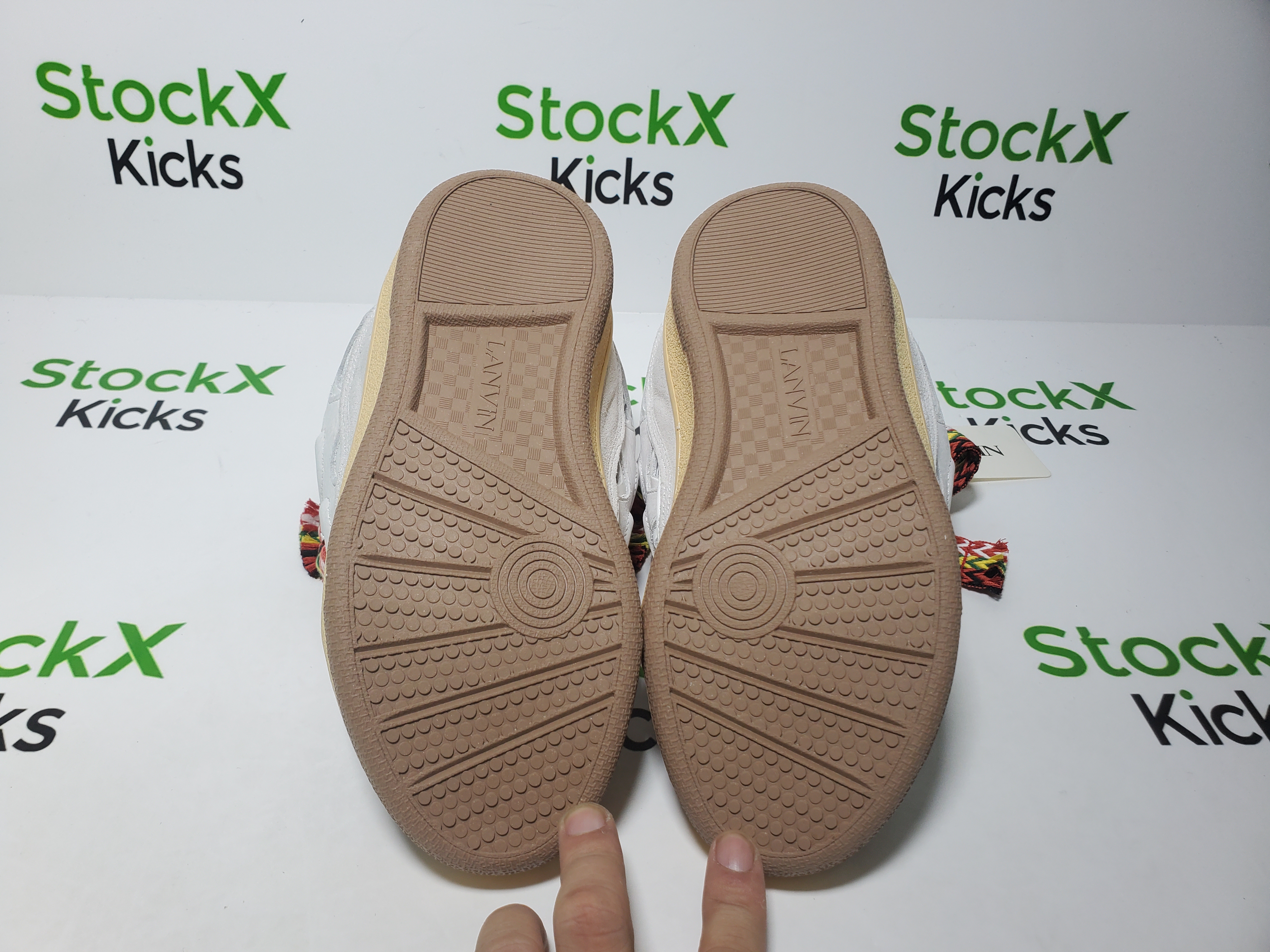 Lanvin Leather Curb White Ivory FM-SKRK11-DRAG-A2000 review Stockxkicks 05