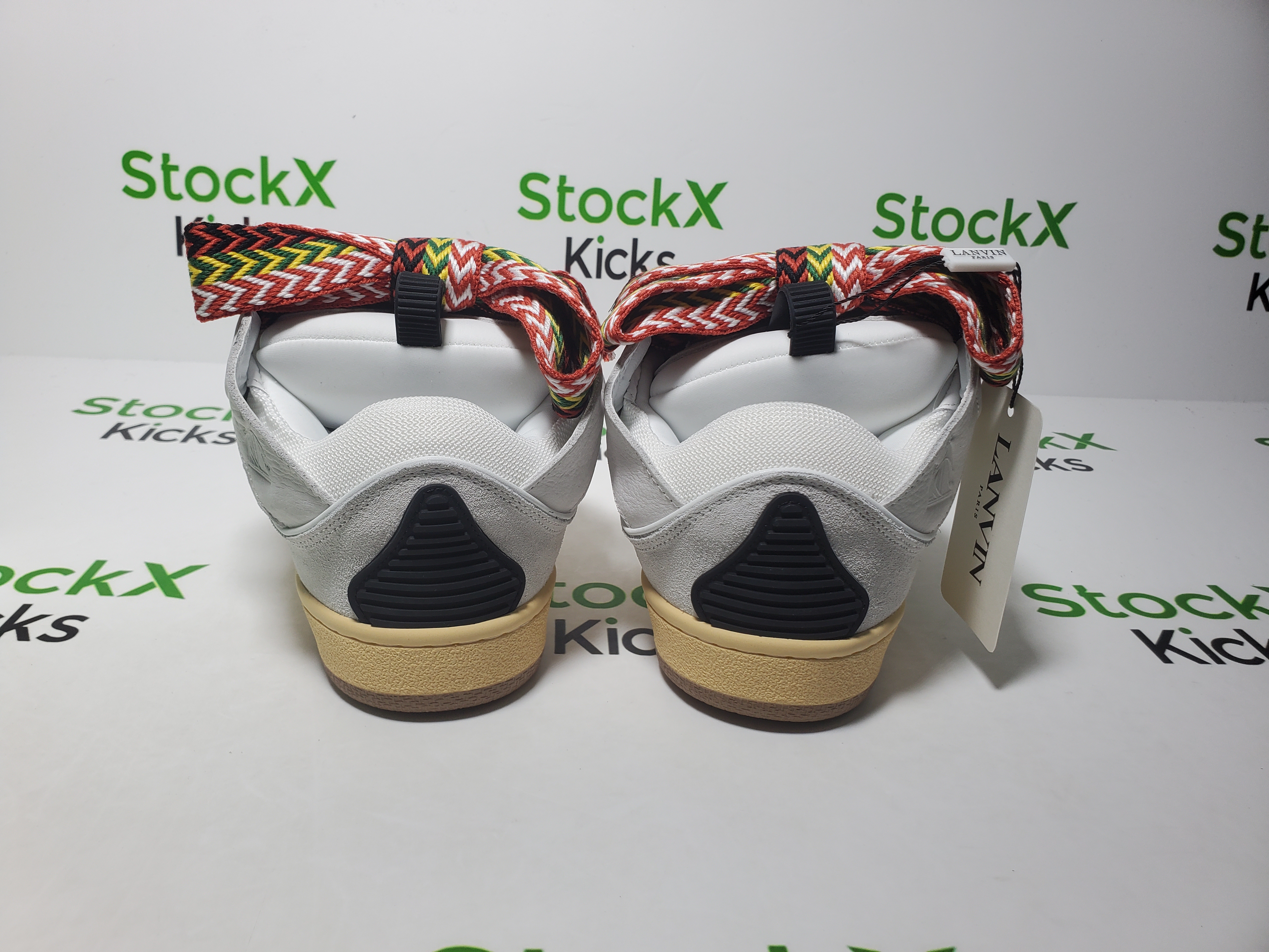 Lanvin Leather Curb White Ivory FM-SKRK11-DRAG-A2000 review Stockxkicks 03