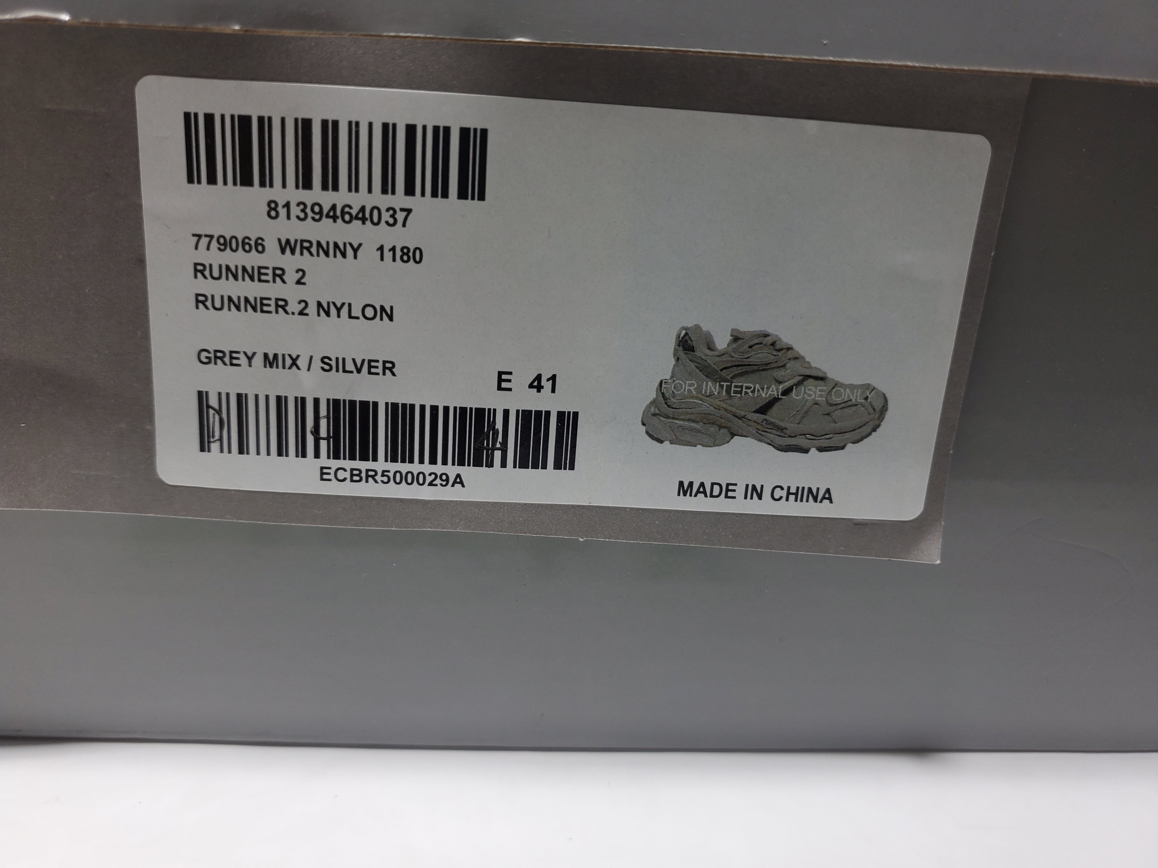 Balenciaga Runner 2.0 Grey Silver 779064 WRNNY 1180 review Stockxkicks 00