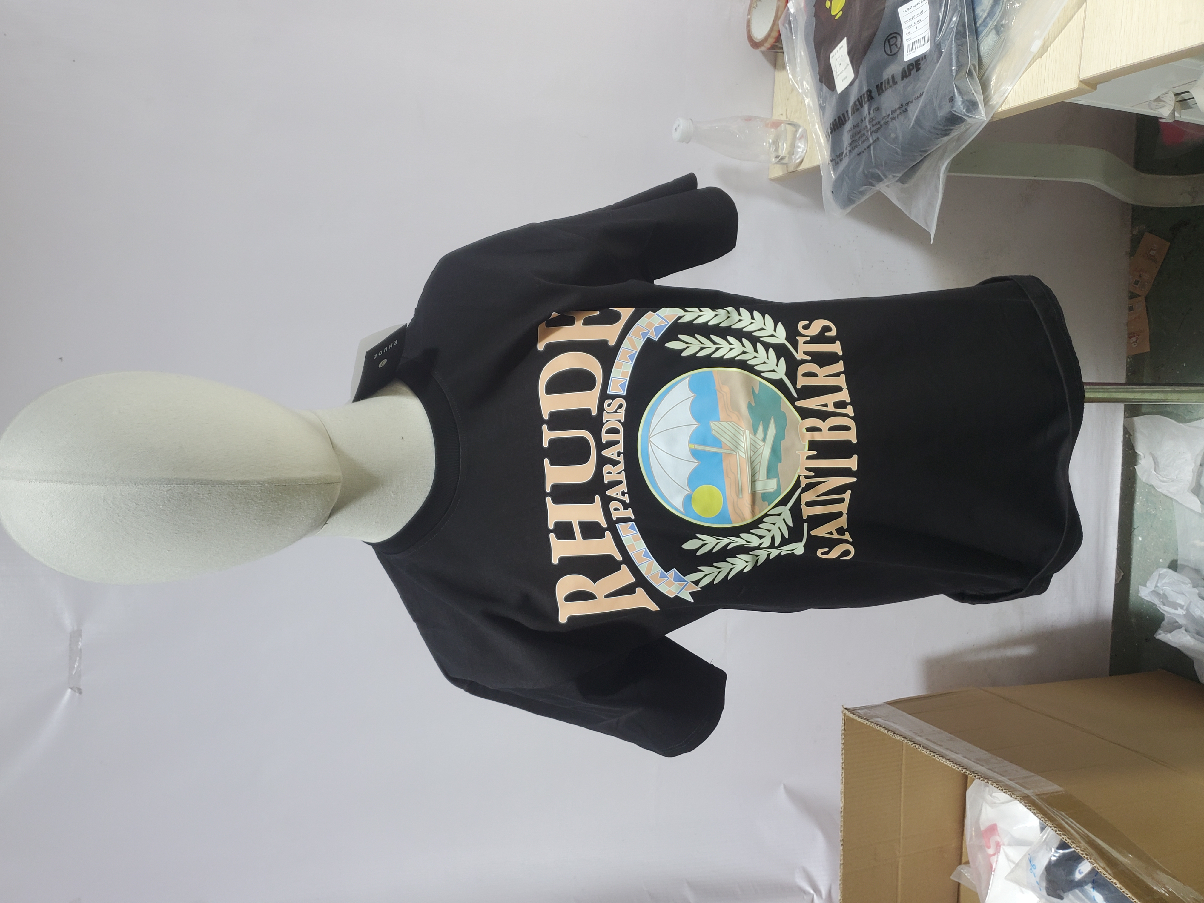 RHUDE DT4087 T-shirt review Stockxkicks 00