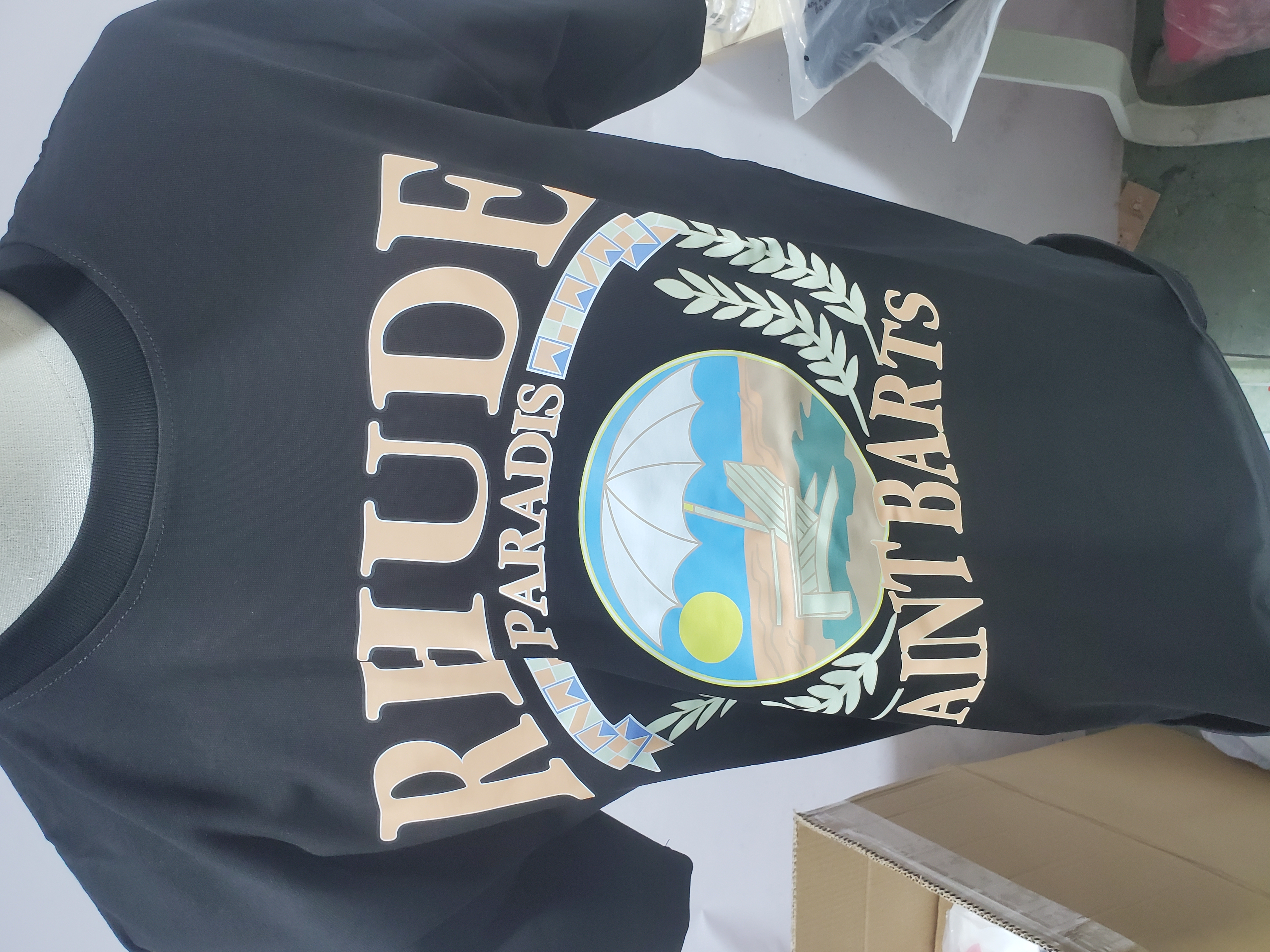 RHUDE DT4087 T-shirt review Stockxkicks 01