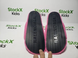 Balenciaga Furry Slide Pink CK 654261WBDZ05096（QC needs at least 5 days or more） review Stockxkicks 06
