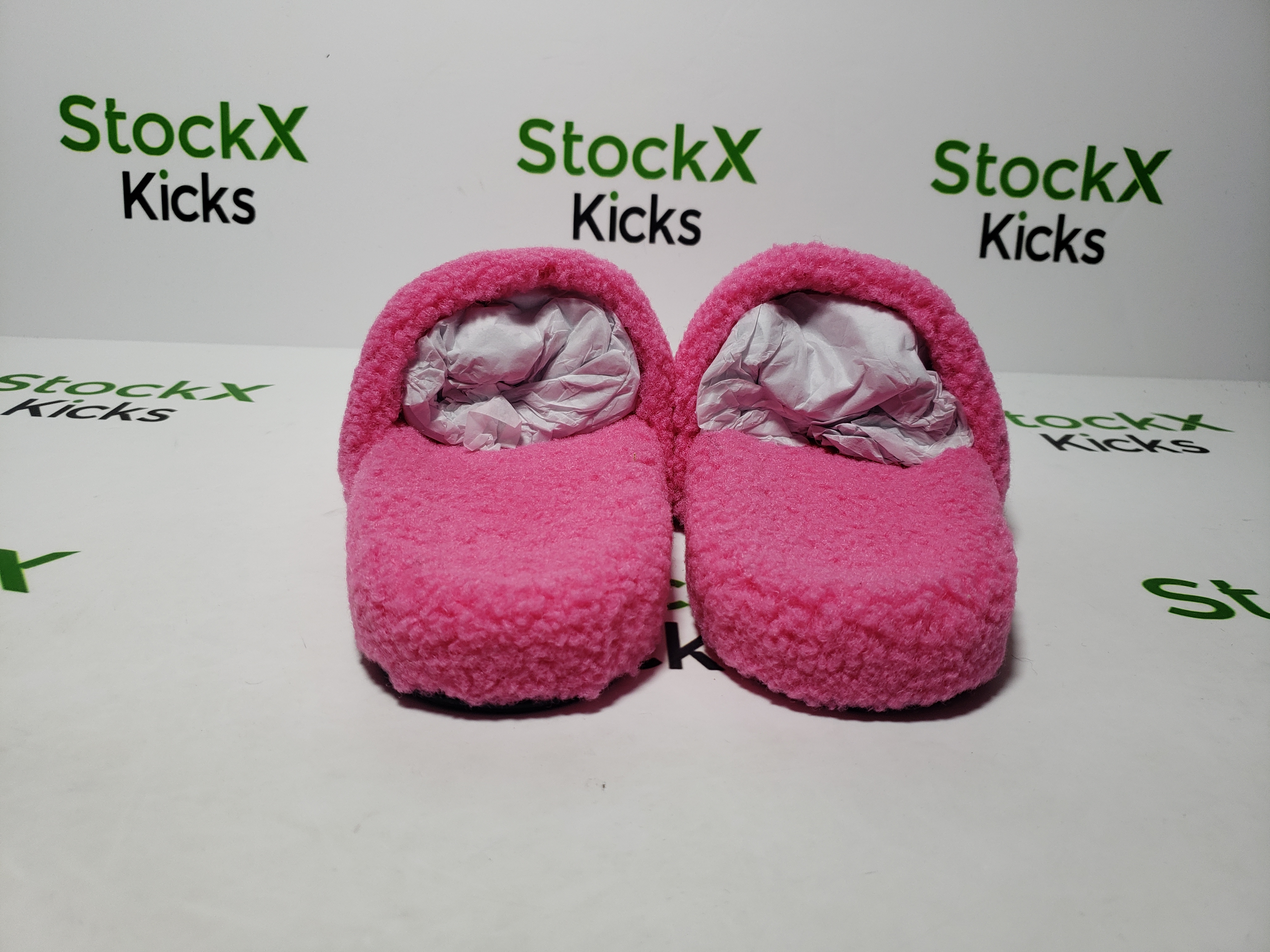 Balenciaga Furry Slide Pink CK 654261WBDZ05096（QC needs at least 5 days or more） review Stockxkicks 03