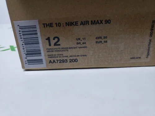 Nike Air Max 90 OFF-WHITE Desert Ore AA7293-200 review 