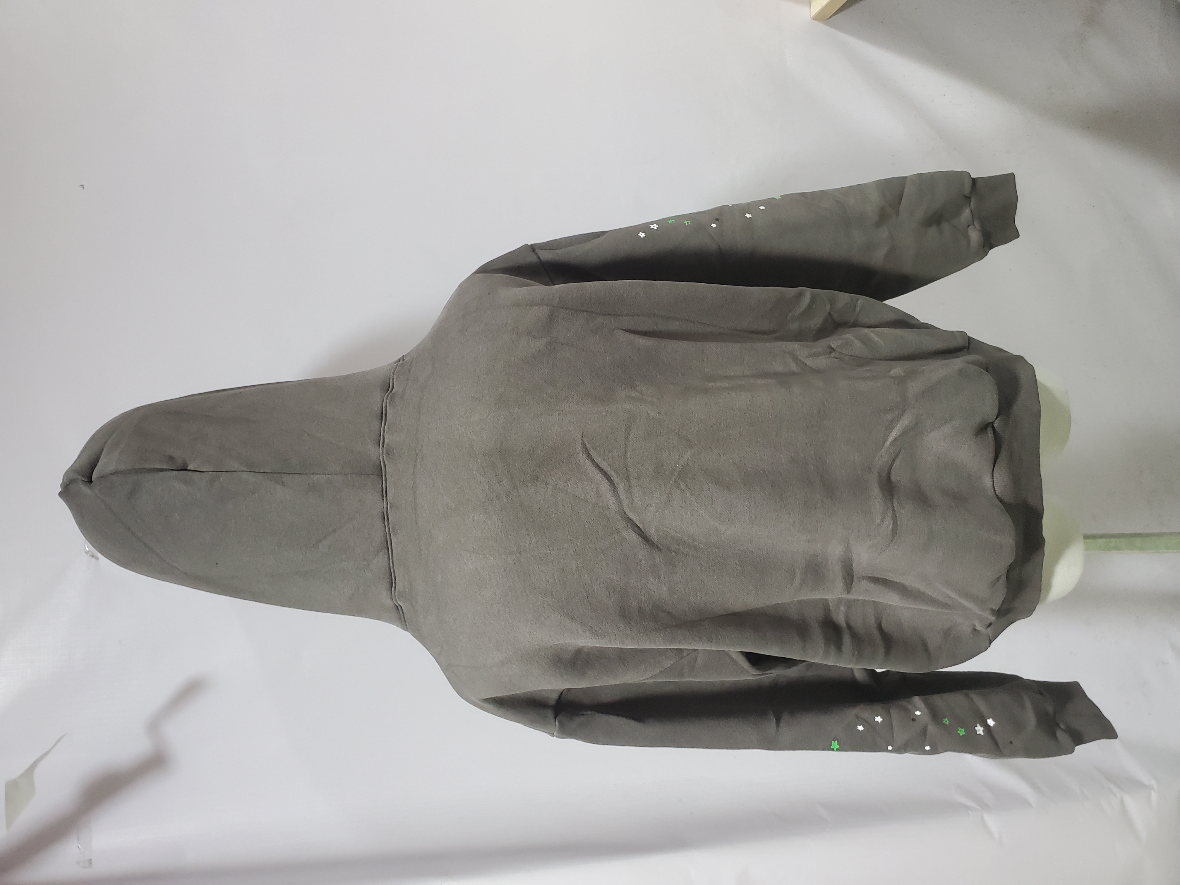 Sp5der Wait Web Hoodie Slate Grey review Stockxkicks 02