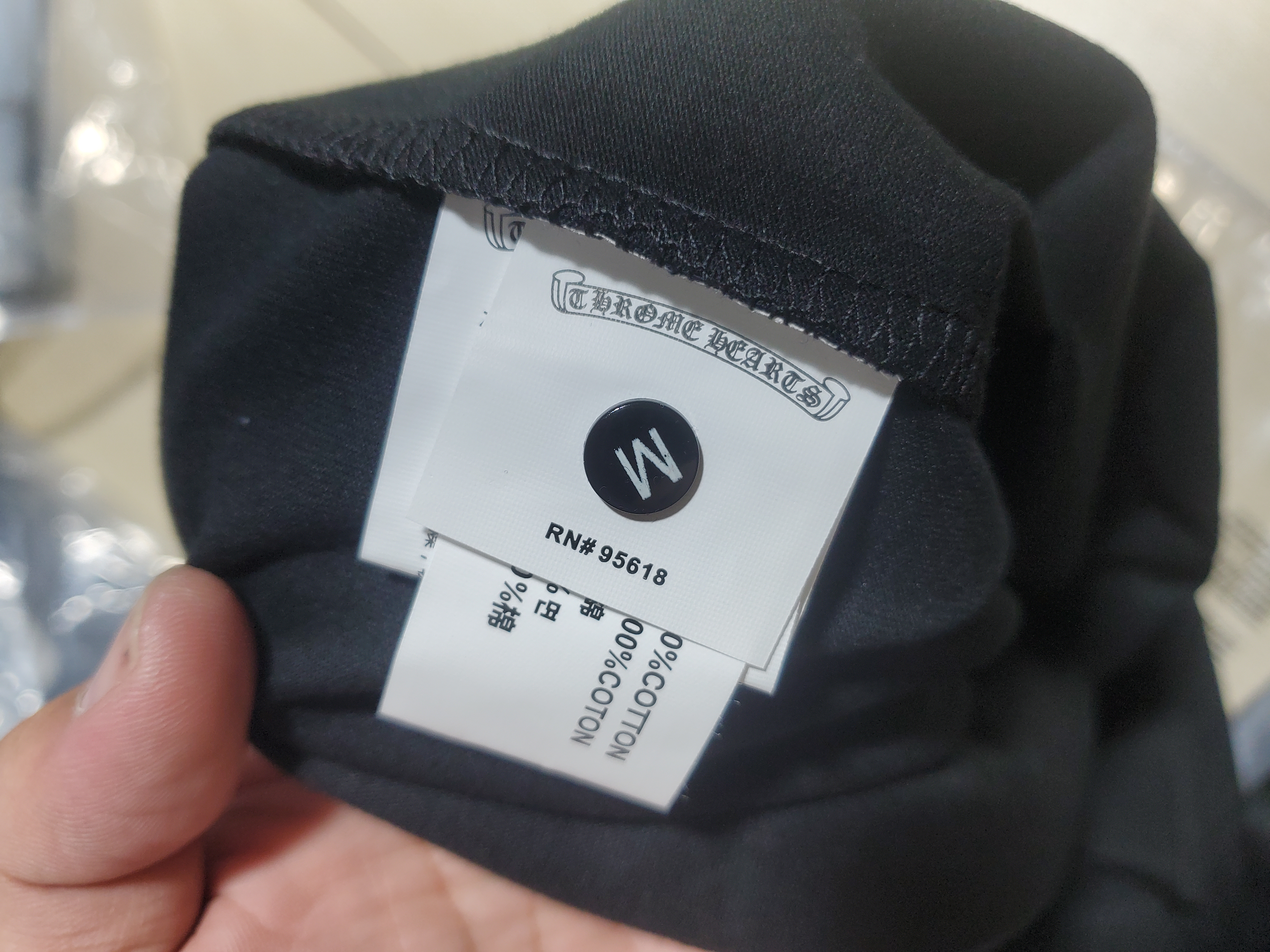 Chrome Hearts Multi Color Cross T-shirt Black/White review Stockxkicks 04