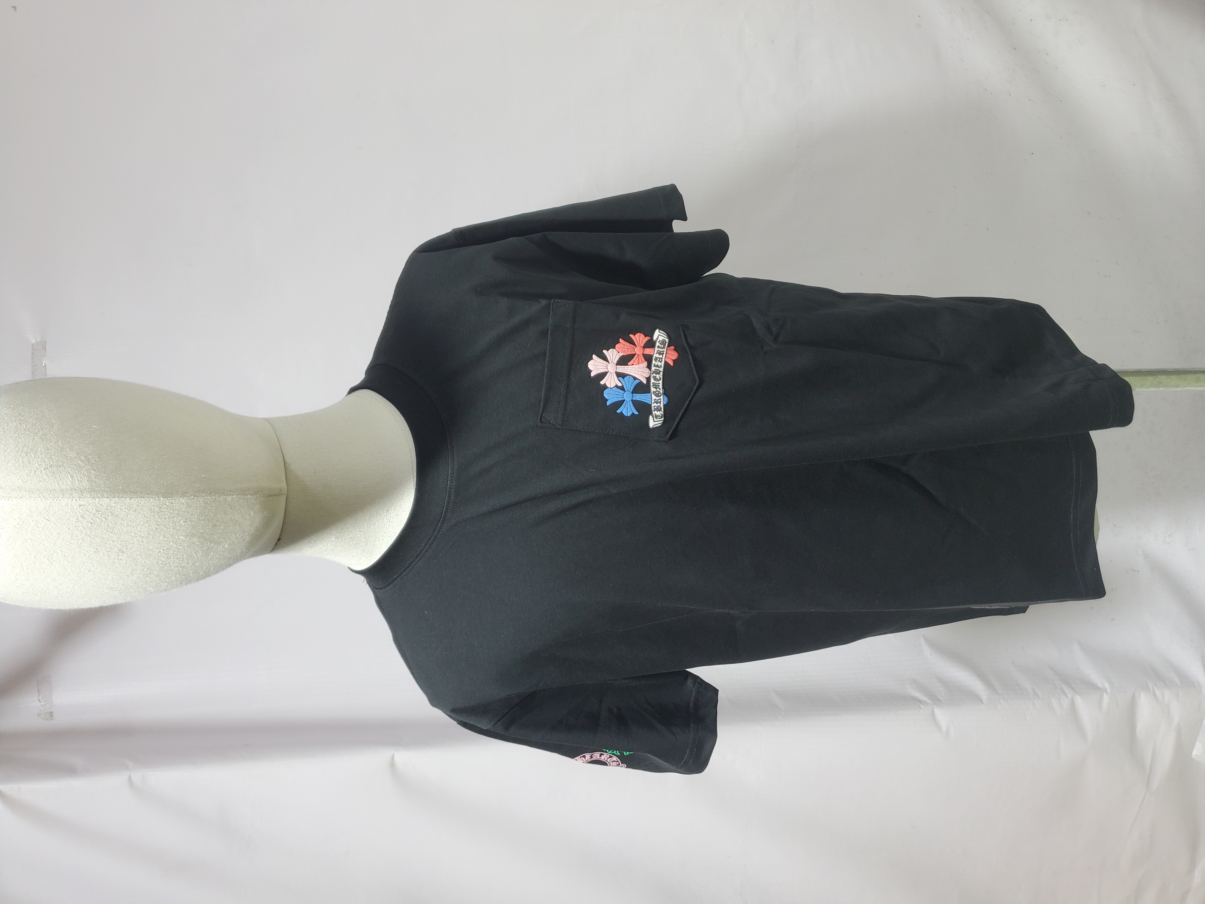 Chrome Hearts Multi Color Cross T-shirt Black/White review Stockxkicks 00