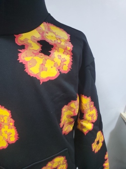 Denim Tears x Offset Wreath Hoodie Black YZ 241212 review Stockxkicks 02