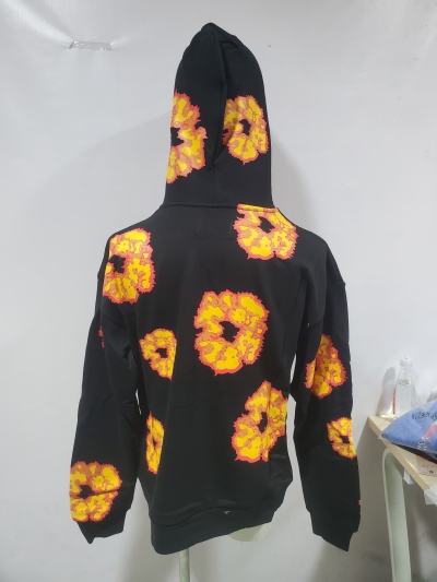 Denim Tears x Offset Wreath Hoodie Black YZ 241212 review Stockxkicks 04