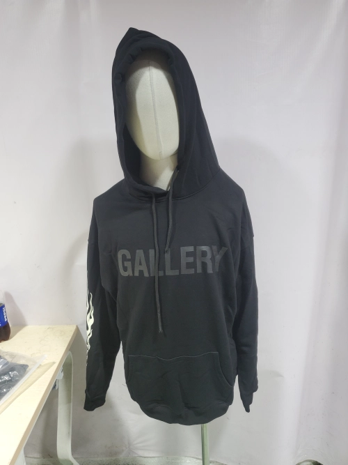 Gallery Dept. Flames Hoodie Black CK20241225 review 