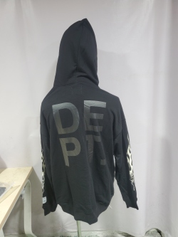 Gallery Dept. Flames Hoodie Black CK20241225 review Stockxkicks 03