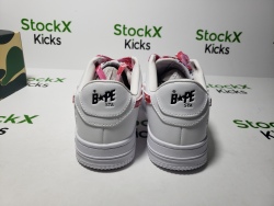 Bape Sta Low White Red Camouflage 1H20-191-045 review Stockxkicks 04