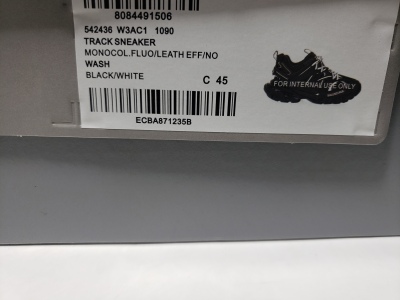 Balenciaga Track Sneaker Black and White review Stockxkicks 00