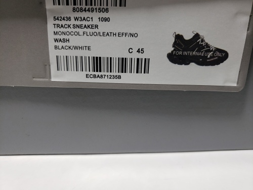 Balenciaga Track Sneaker Black and White review 