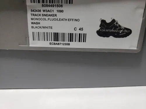 Balenciaga Track Sneaker Black and White review 