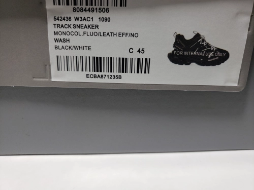 Balenciaga Track Sneaker Black and White review 