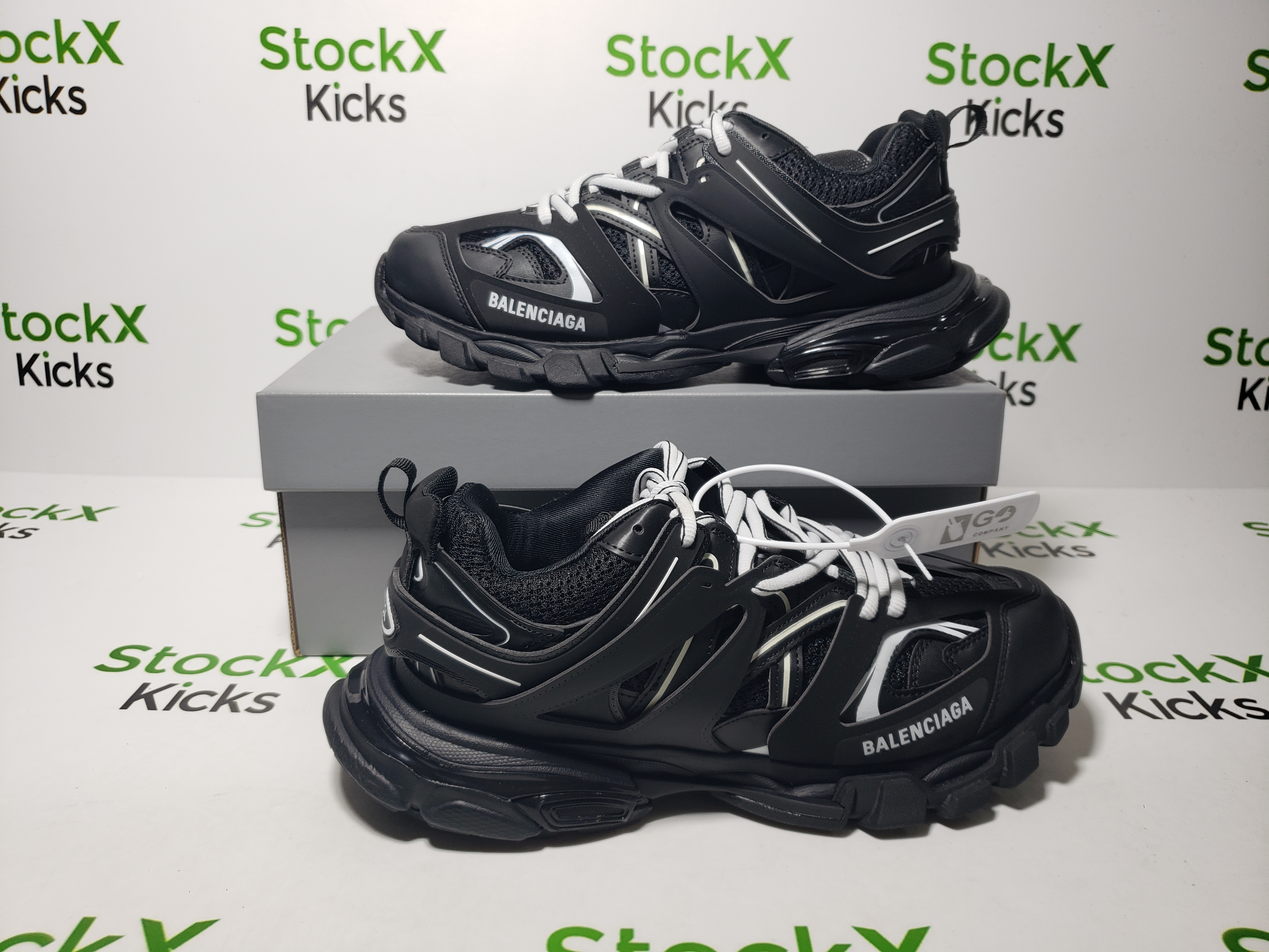 Balenciaga Track Sneaker Black and White review Stockxkicks 01