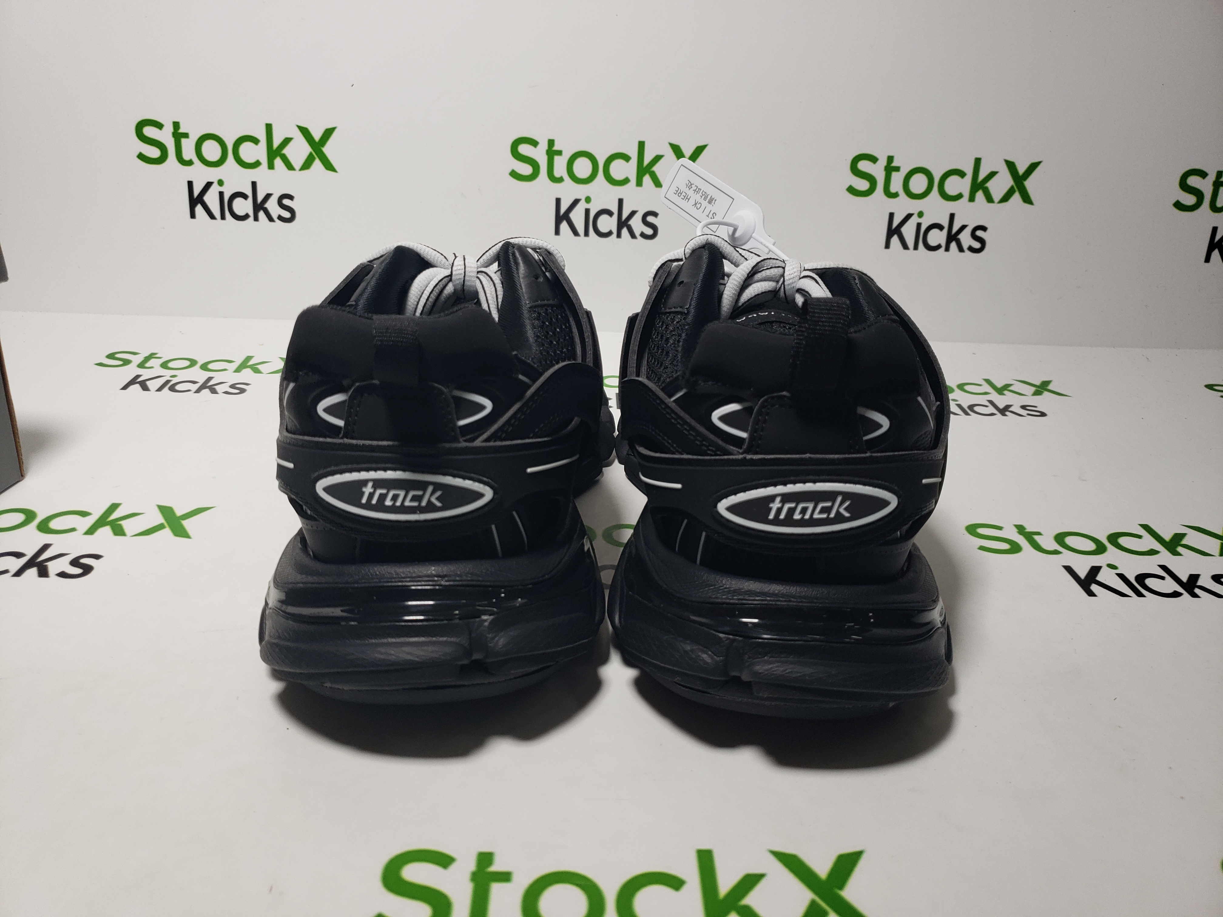 Balenciaga Track Sneaker Black and White review Stockxkicks 03