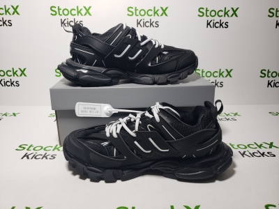 Balenciaga Track Sneaker Black and White review Stockxkicks 02