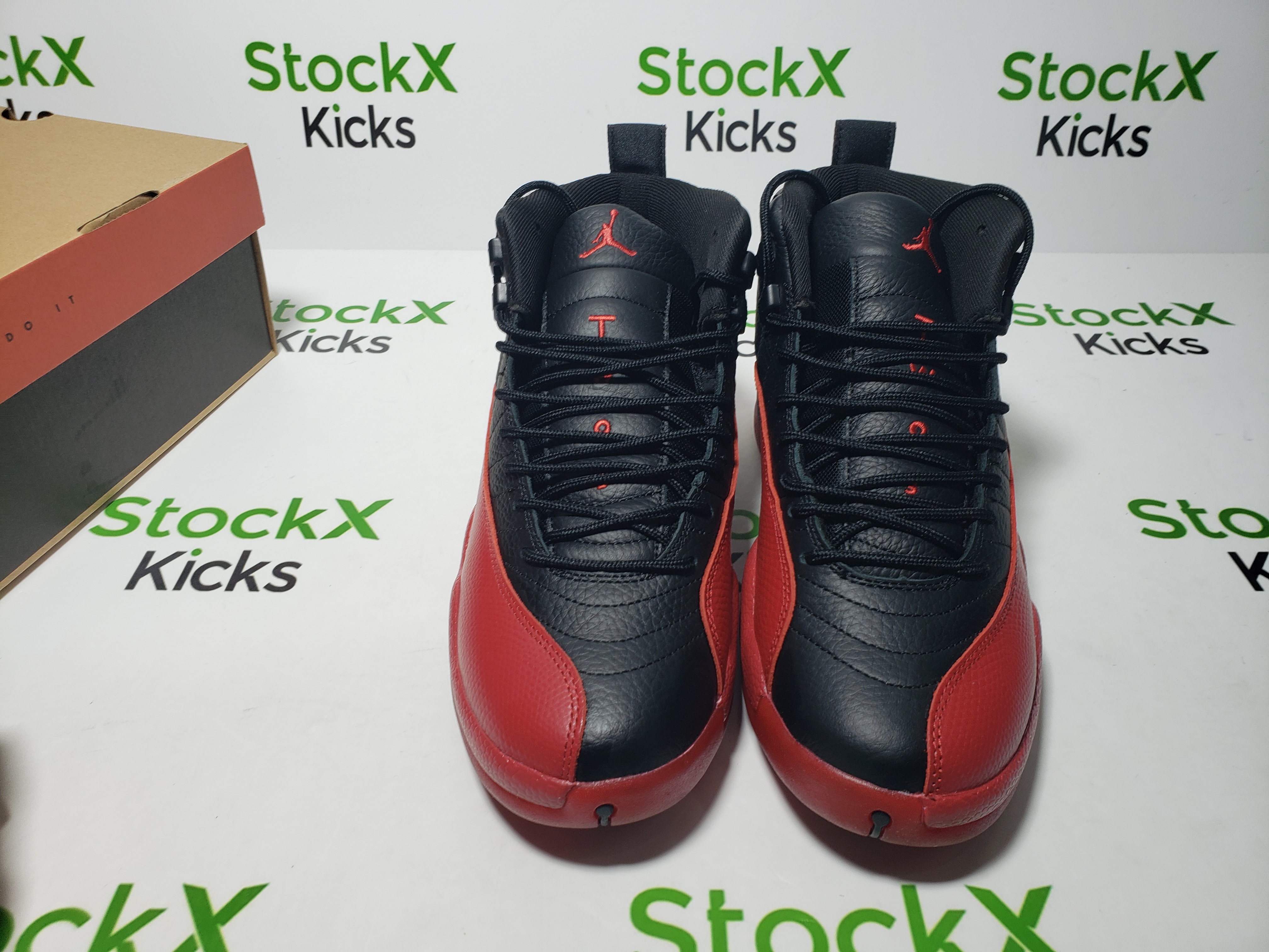PK God Batch Air Jordan 12 Retro Flu Game 130890-002 review Stockxkicks 04