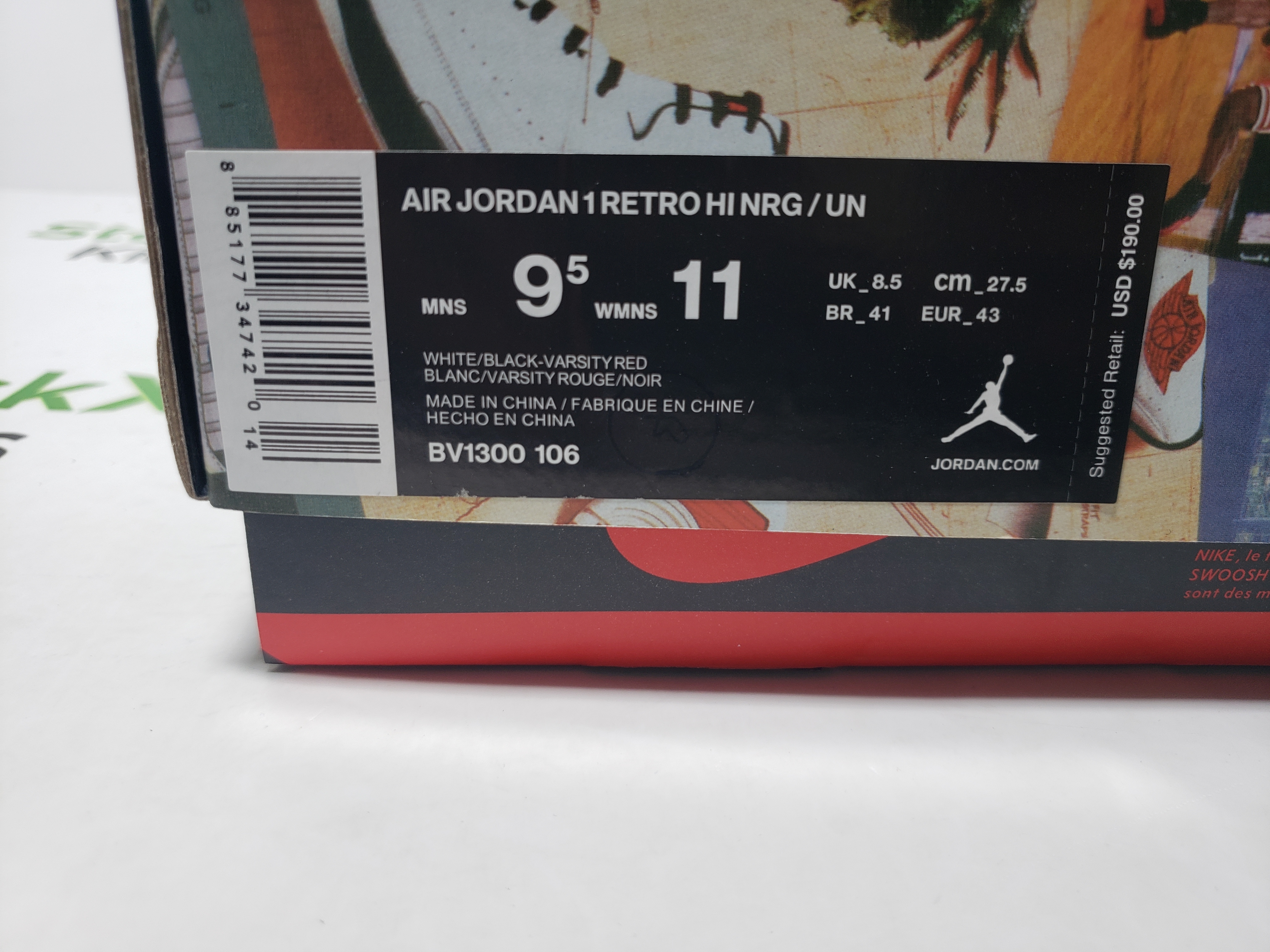 PK God Batch Union X Air Jordan 1 OG High Retro Black Toe BV1300-106 review Stockxkicks 00