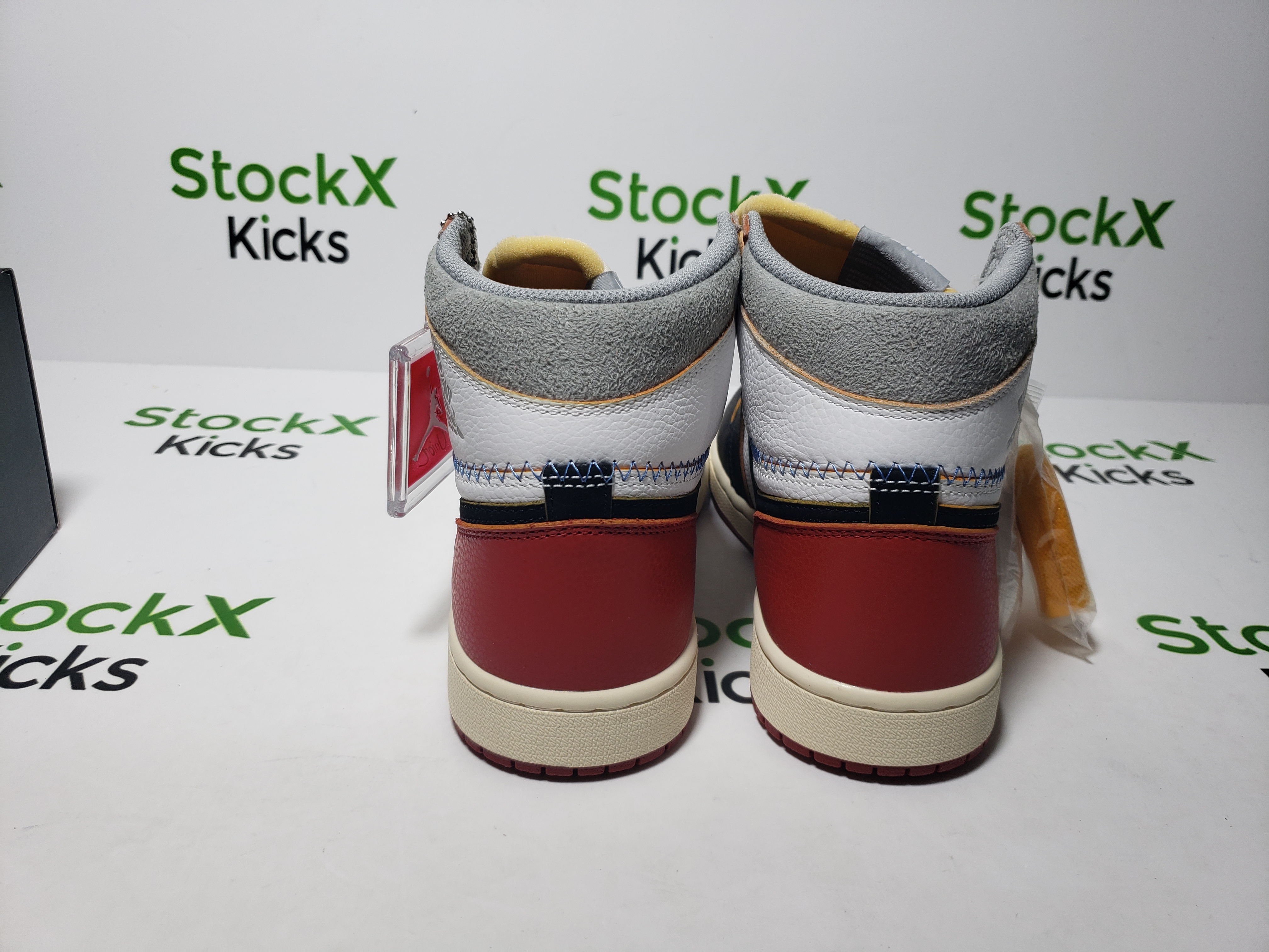 PK God Batch Union X Air Jordan 1 OG High Retro Black Toe BV1300-106 review Stockxkicks 03