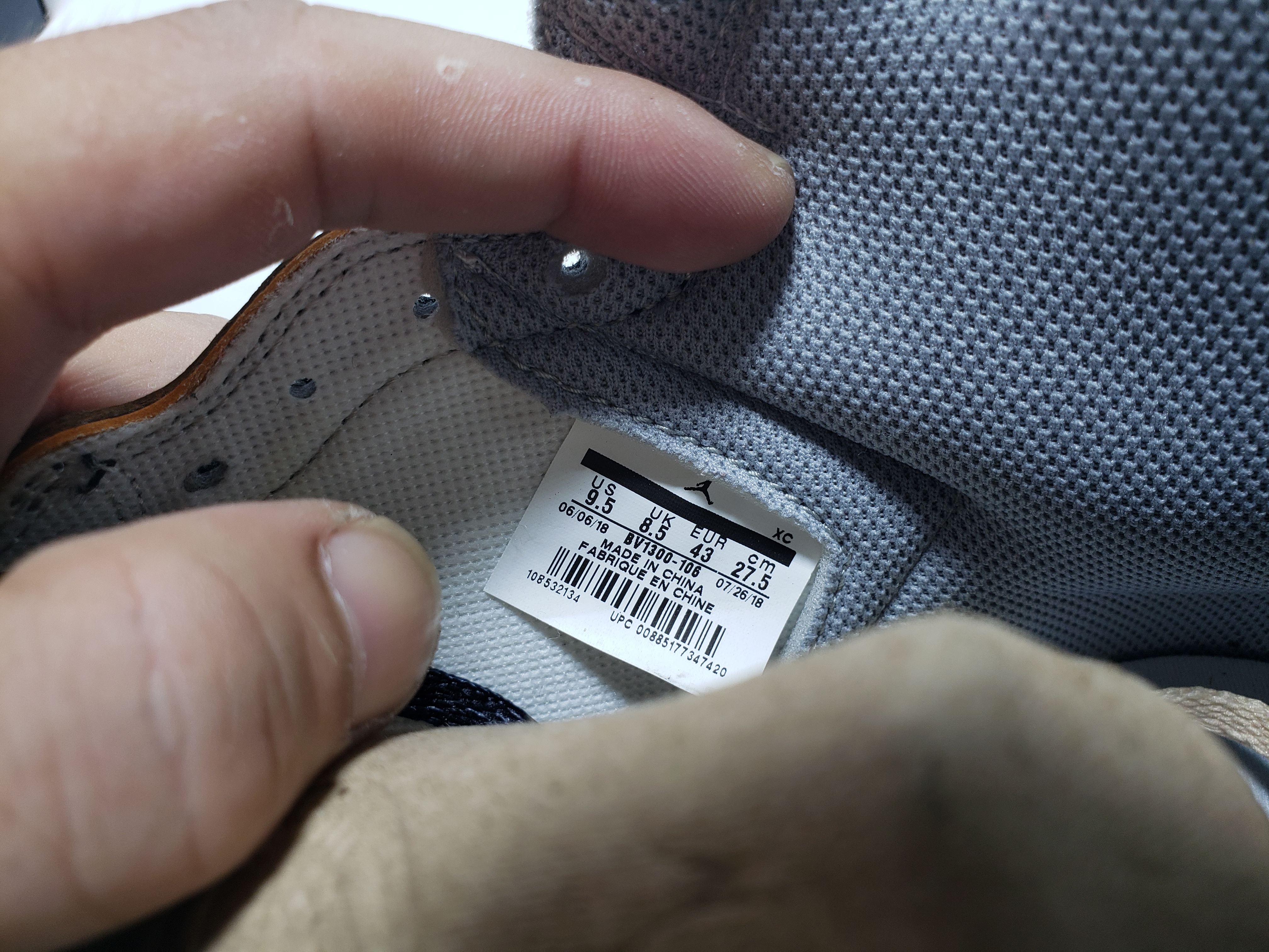 PK God Batch Union X Air Jordan 1 OG High Retro Black Toe BV1300-106 review Stockxkicks 06