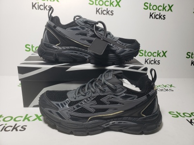 Off White Be Right Back Sneakers Black OMIA295C99 FAB00 11010 review Stockxkicks 01