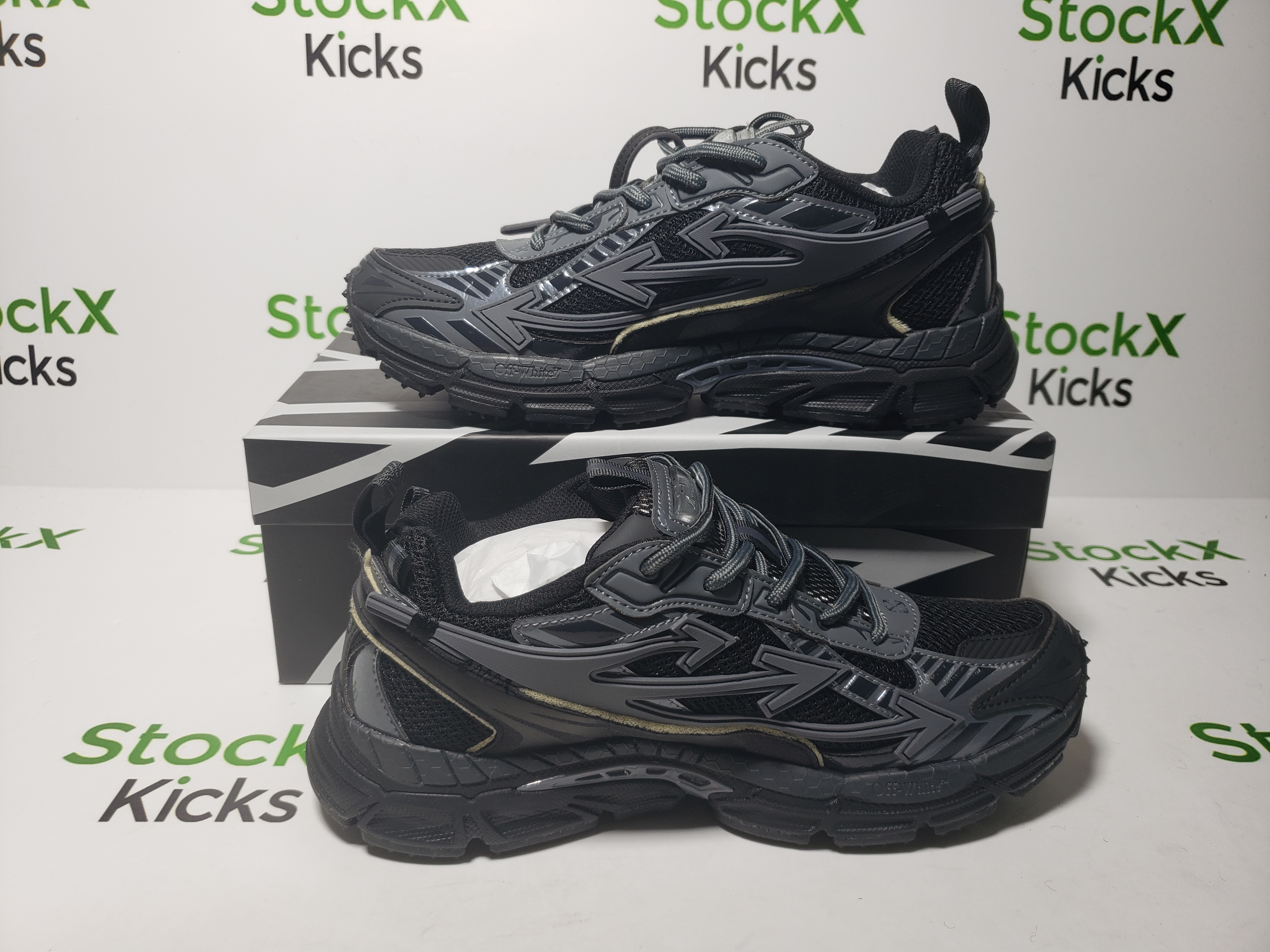 Off White Be Right Back Sneakers Black OMIA295C99 FAB00 11010 review Stockxkicks 02