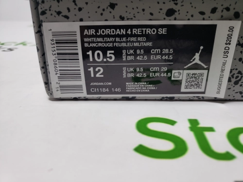 PK God Batch Air Jordan 4 Retro What The CI1184-146 review 