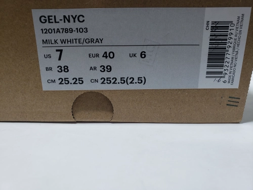 ASICS Gel-NYC Oyster Grey 1201A789-103 review 