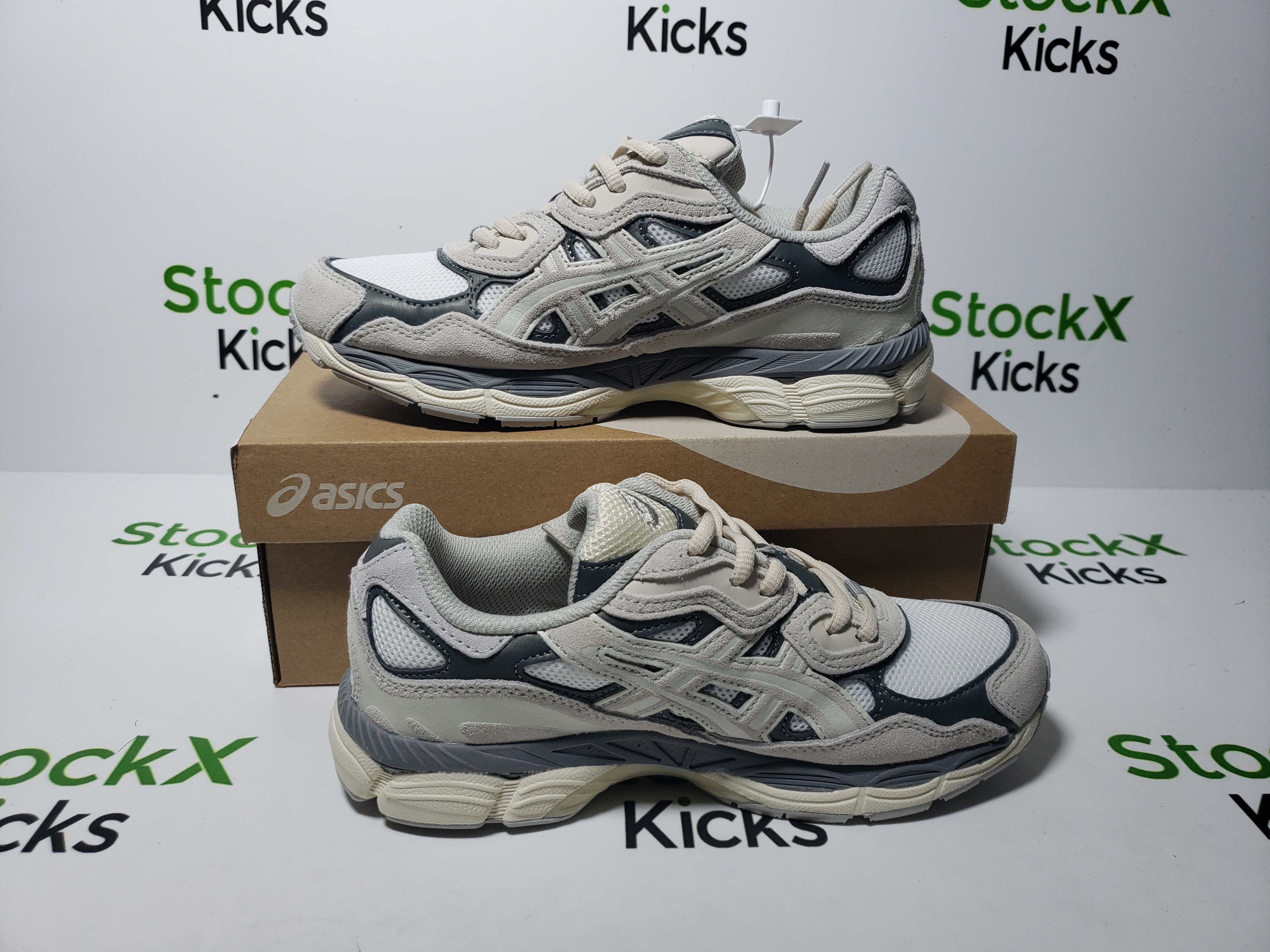 ASICS Gel-NYC Oyster Grey 1201A789-103 review Stockxkicks 02