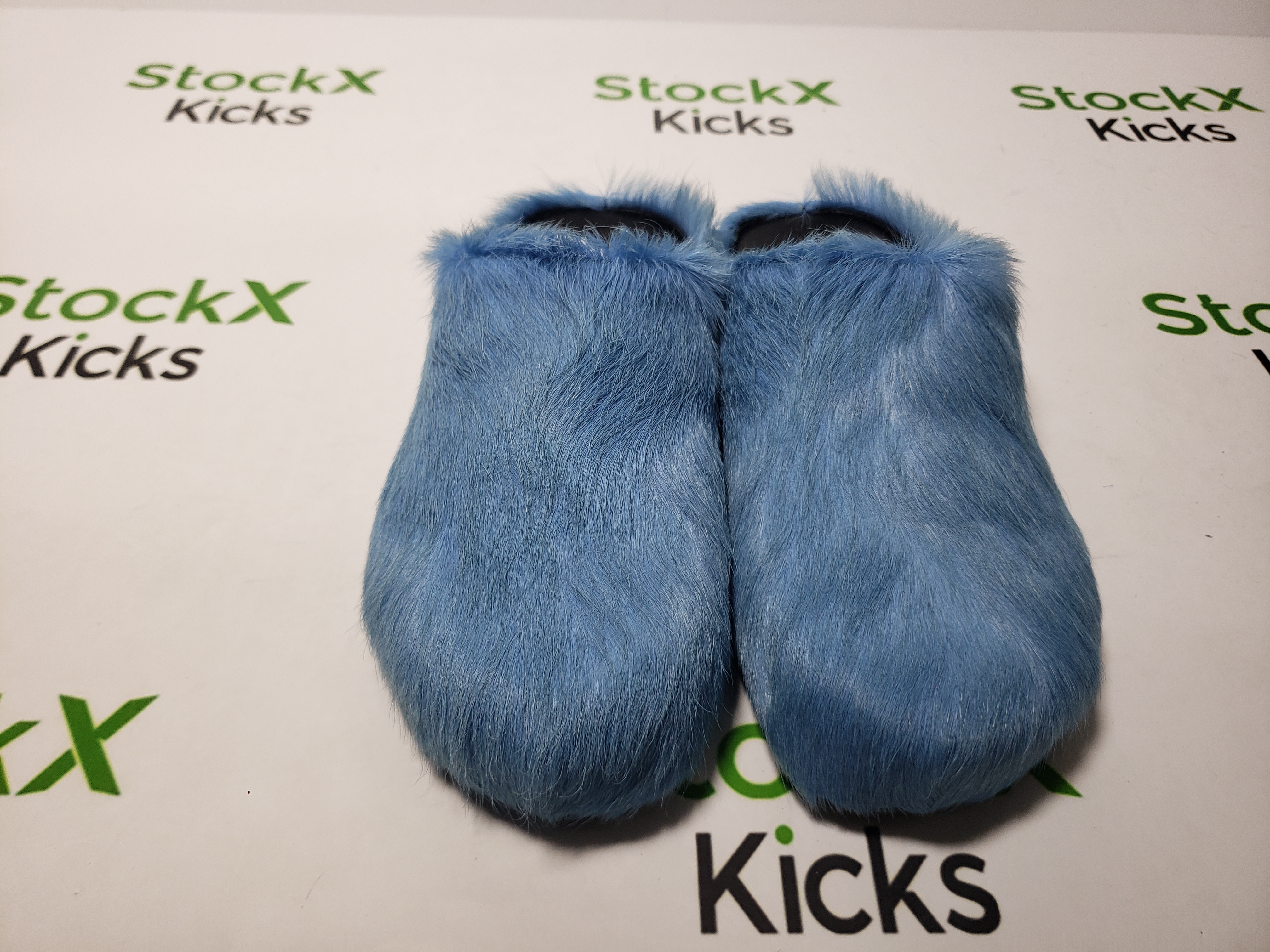 Marni Long-hair Calfskin Fussbett Sabot Blue SBMR000600P412200B50 review Stockxkicks 04