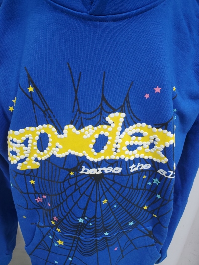Sp5der TC5 Hoodie Blue review Stockxkicks 02