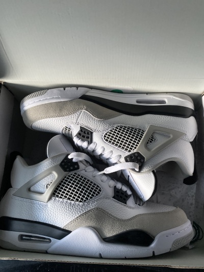 PK God Batch Air Jordan 4 Retro Military Black DH6927-111 review Leo 01