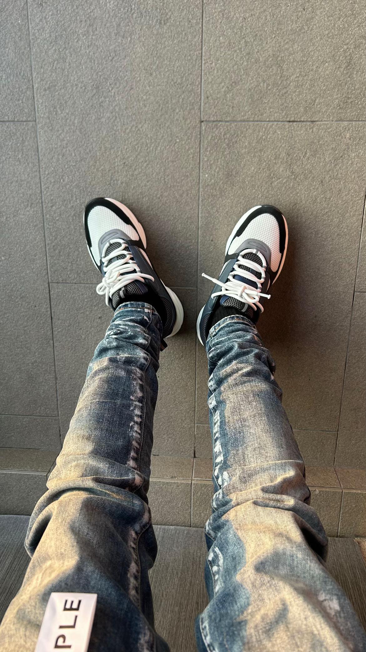 Dior B22 Blue Black 3SN231YUL_H569 review bando