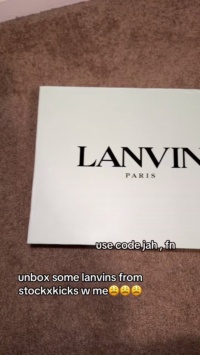 Lanvin Curb Sneaker Black Grey FM-SKRK11-REFL-P2210 review jah