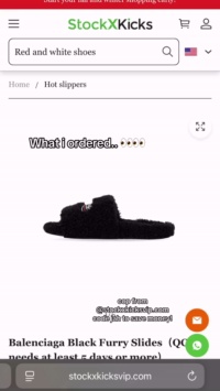 Balenciaga Black Furry Slides（QC needs at least 5 days or more） review Unbion